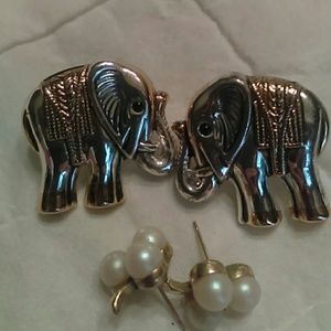 Vintage Earrings 2 pair